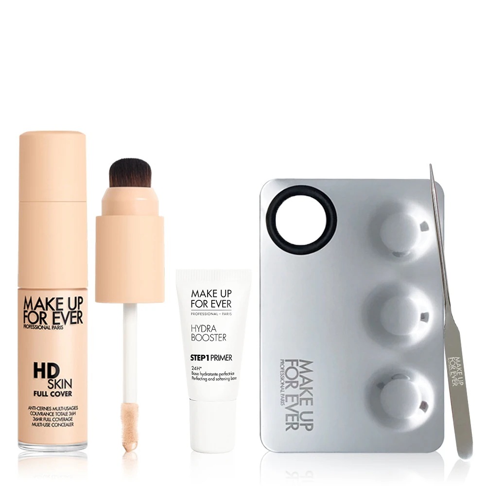 [25SS/New]HD SKIN フルカバーコンシーラー 9ml (+STEP ハイドラブースターデラックス5ml+スパチュラキット贈呈)