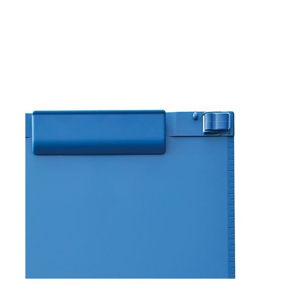 (まとめ) リヒトラブ 抗菌クリップボード A4タテ ブルー A-7940-8 1枚 (×20セット)