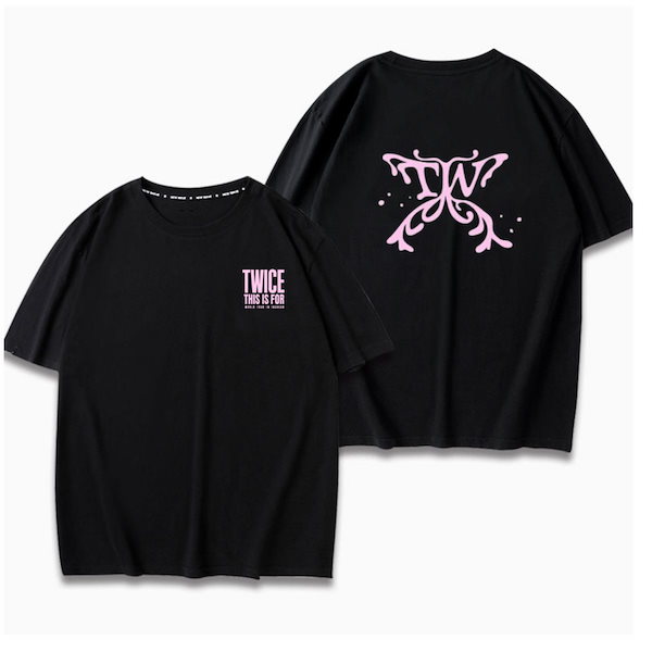 【TWICE公式グッズ】『THIS IS FOR』Tシャツ　Lサイズ TWICE公式グッズ】『THIS IS FOR』Tシャツ Lサイズ - メルカリ