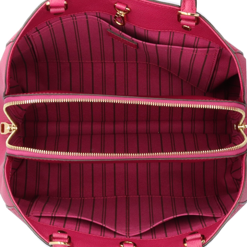 ルイヴィトン モンテーニュMM モノグラムアンプラント ショルダーバッグ モノグラムアンプラント M41196 ピンク LOUIS VUITTON 中古 ルイヴィトン モンテーニュMM モノグラムアンプラント ショルダーバッグ モノグラムアンプラント M41196 ピンク LOUIS VUITTON 中古