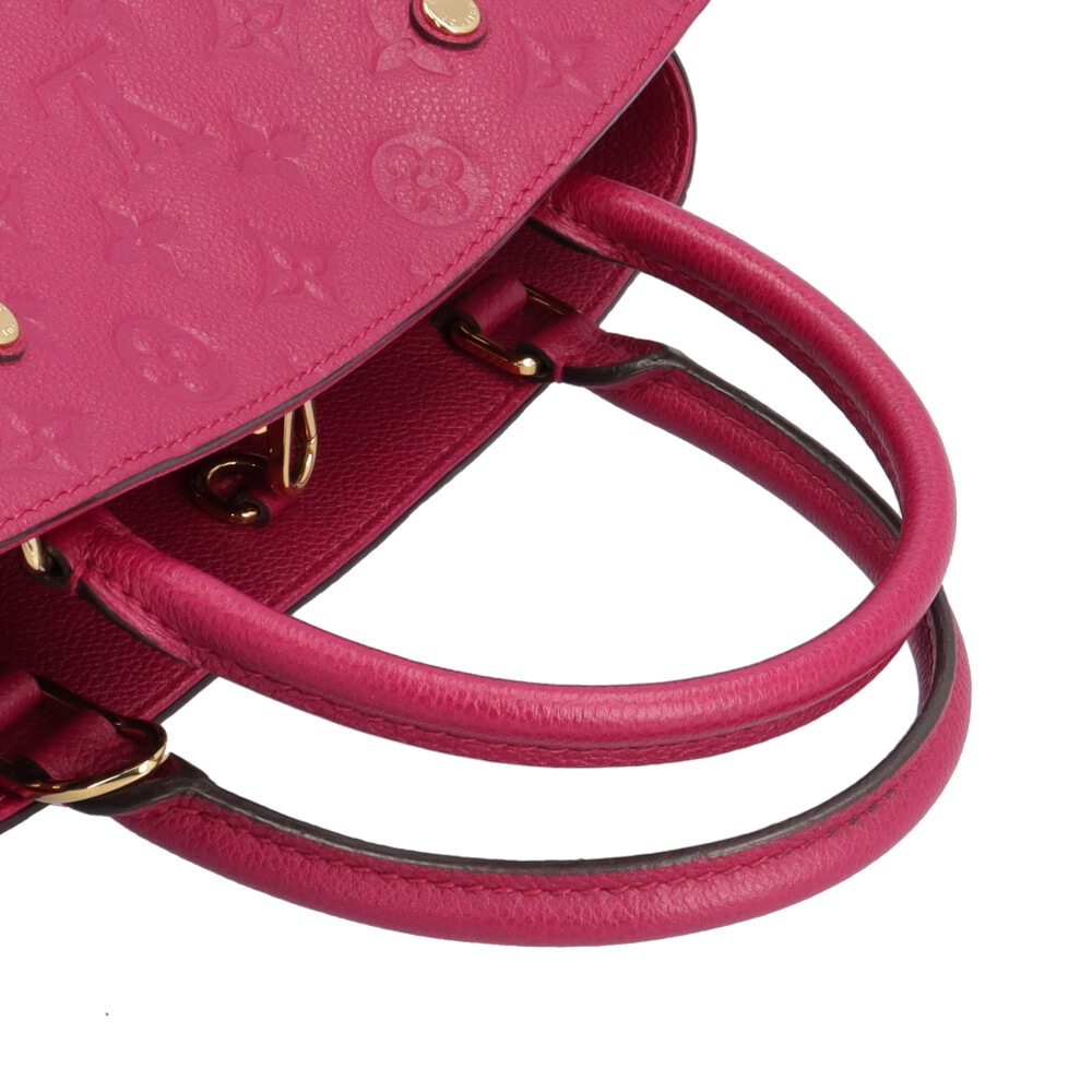 ルイヴィトン モンテーニュMM モノグラムアンプラント ショルダーバッグ モノグラムアンプラント M41196 ピンク LOUIS VUITTON 中古 ルイヴィトン モンテーニュMM モノグラムアンプラント ショルダーバッグ モノグラムアンプラント M41196 ピンク LOUIS VUITTON 中古