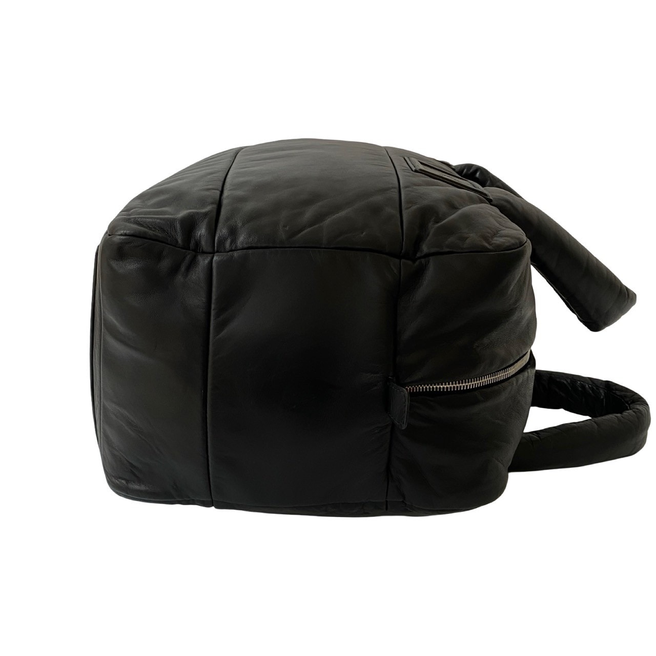 コココクーン ココマークハンドバッグ ラムスキン ブラック 36883 コココクーン ココマークハンドバッグ ラムスキン ブラック 36883