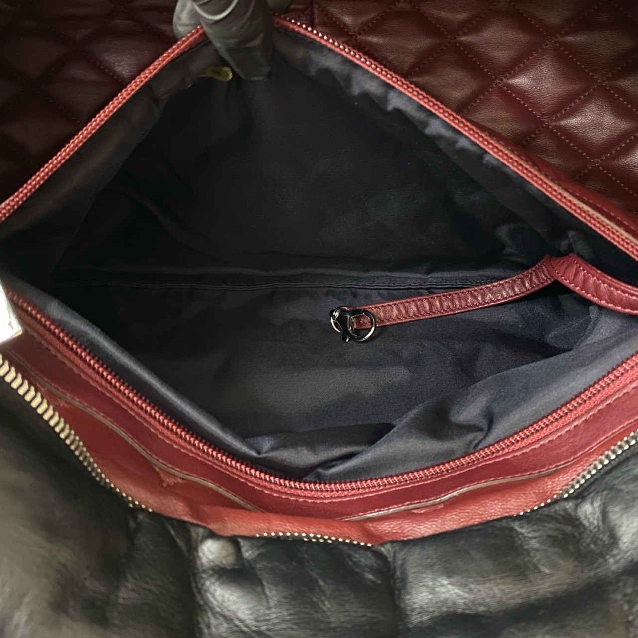 コココクーン ココマークハンドバッグ ラムスキン ブラック 36883 コココクーン ココマークハンドバッグ ラムスキン ブラック 36883