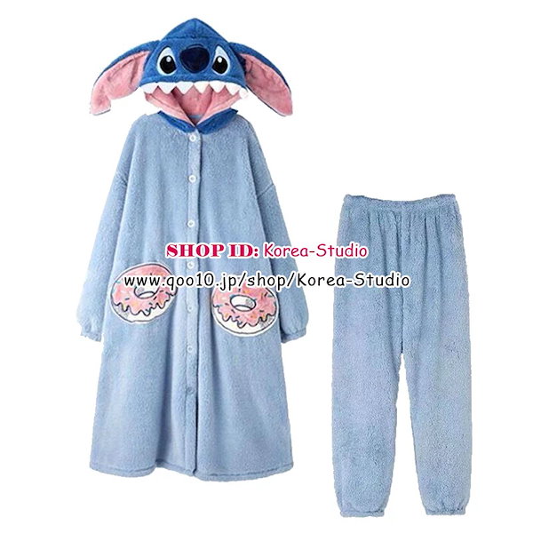 HKDL - スティッチ ぬいぐるみ キーホルダー パジャマスタイル (ディズニー スティッチ デイ コレクション)【在庫あり】