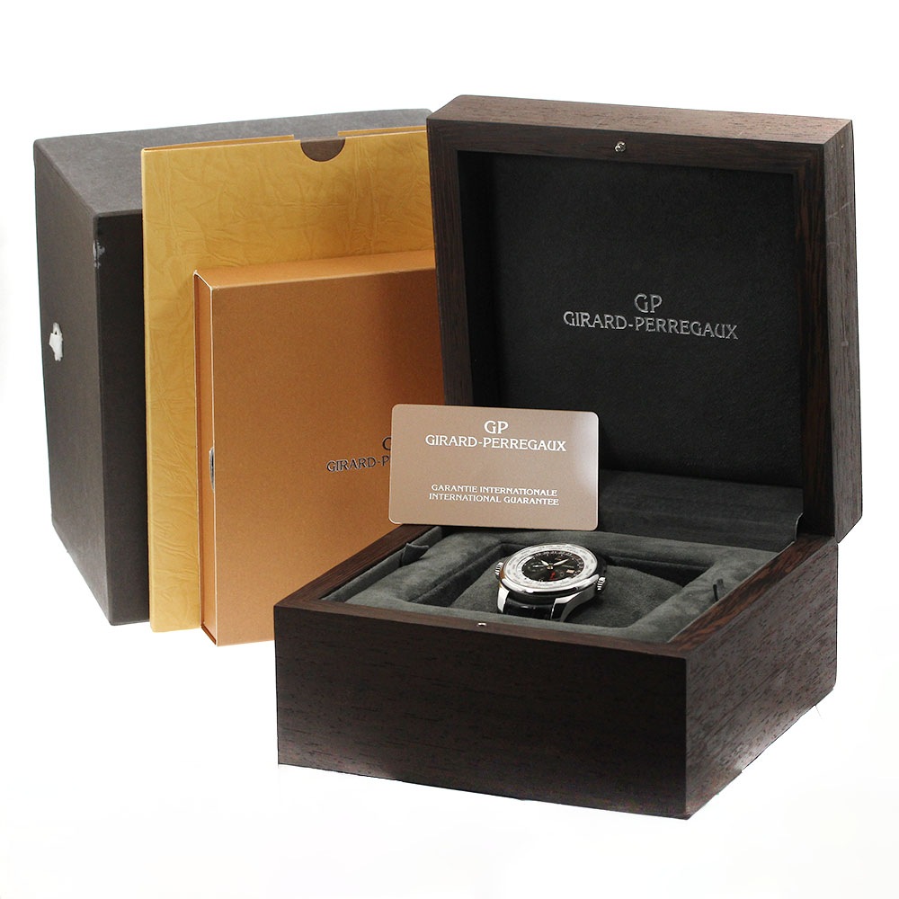 ジラール・ペルゴ GIRARD PERREGAUX 49851 WW.TC フィナンシャル パワーリザーブ 自動巻き メンズ 箱・保証書付き_883510【中古】 ジラール・ペルゴ GIRARD PERREGAUX 49851 WW.TC フィナンシャル パワーリザーブ 自動巻き メンズ 箱・保証書付き_883510【中古】