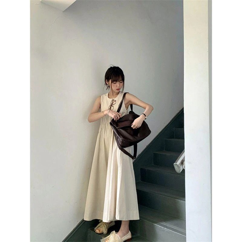 【超お得1つ買うと10個もらえる】急速出荷30% OFF袖なし ワンピース 無地 クルーネック ロングスカート ノースリーブ レディース ゆったり 夏 大きいサイズ お洒落 おしゃれ 【超お得1つ買うと10個もらえる】急速出荷30% OFF袖なし ワンピース 無地 クルーネック ロングスカート ノースリーブ レディース ゆったり 夏 大きいサイズ お洒落 おしゃれ