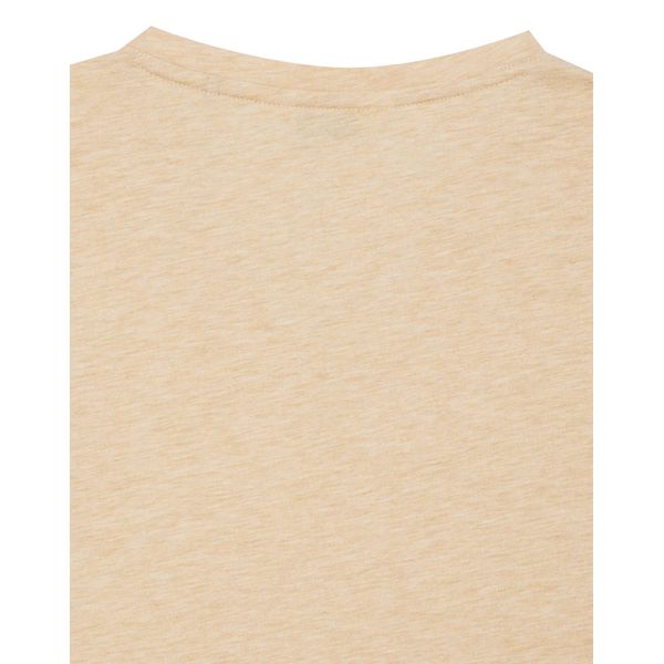 (ヘッジスレディース) 24SS ベージュメランジショートスリーブ T シャツ HSTS4BC38I2 (ヘッジスレディース) 24SS ベージュメランジショートスリーブ T シャツ HSTS4BC38I2