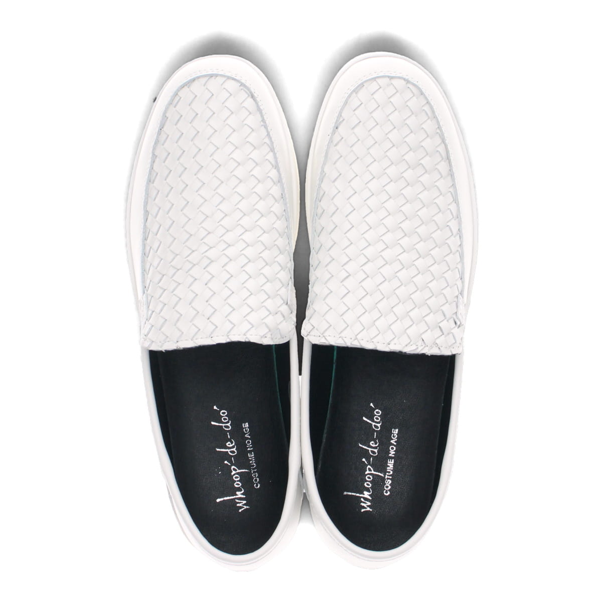 メッシュレザー Uモカスリッポン 22437498 whoop-de-doo フープディドゥ メッシュレザー Uモカスリッポン 22437498 whoop-de-doo フープディドゥ