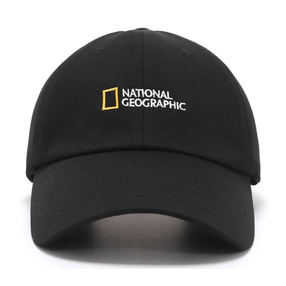 ナショナルジオグラフィック N255AHA510 スモールロゴキャップブラック ナショナルジオグラフィック N255AHA510 スモールロゴキャップブラック