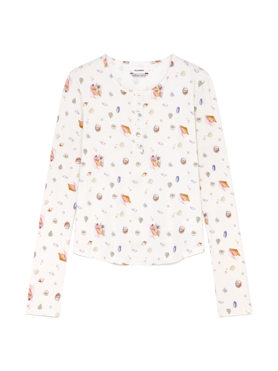 【GLOWNY】 PURE MODAL LONG SLEEVE : 4COLORS 【GLOWNY】 PURE MODAL LONG SLEEVE : 4COLORS