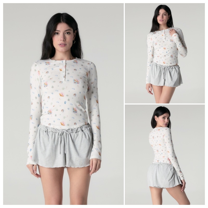 【GLOWNY】 PURE MODAL LONG SLEEVE : 4COLORS 【GLOWNY】 PURE MODAL LONG SLEEVE : 4COLORS