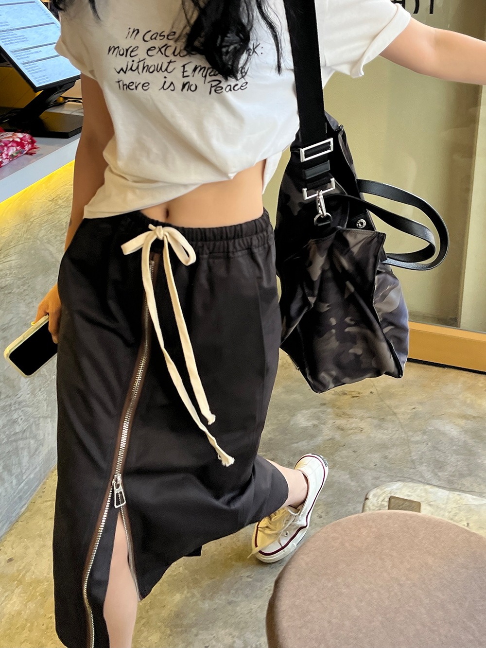 スカート タイトスカート ミモレ ミモレ丈 スリム タイト 細身 ストレート Iライン スリット ファスナー かわいい 大人可愛い きれいめ シンプル カジュアル 大人 上品 おしゃれ お洒落