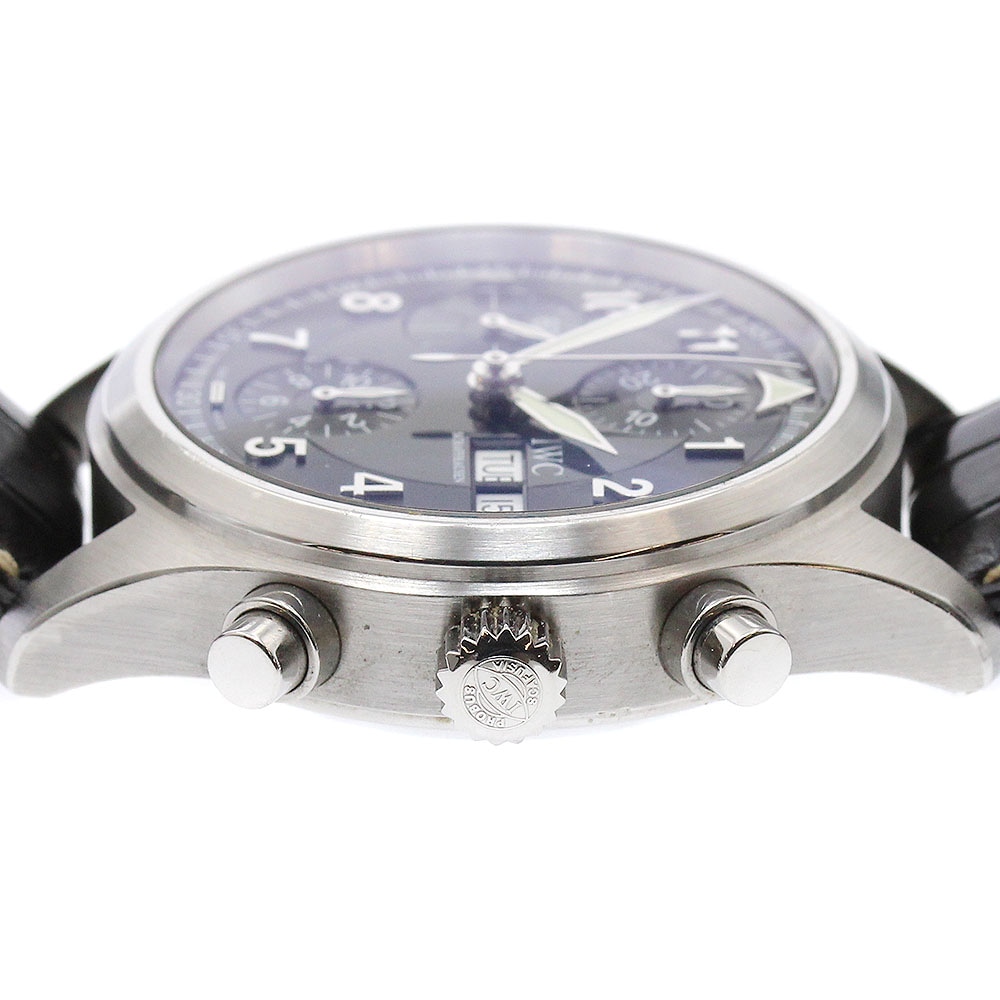 IWC IWC SCHAFFHAUSEN IW370613 スピットファイア クロノグラフ デイデイト 自動巻き メンズ _892468【中古】 IWC IWC SCHAFFHAUSEN IW370613 スピットファイア クロノグラフ デイデイト 自動巻き メンズ _892468【中古】