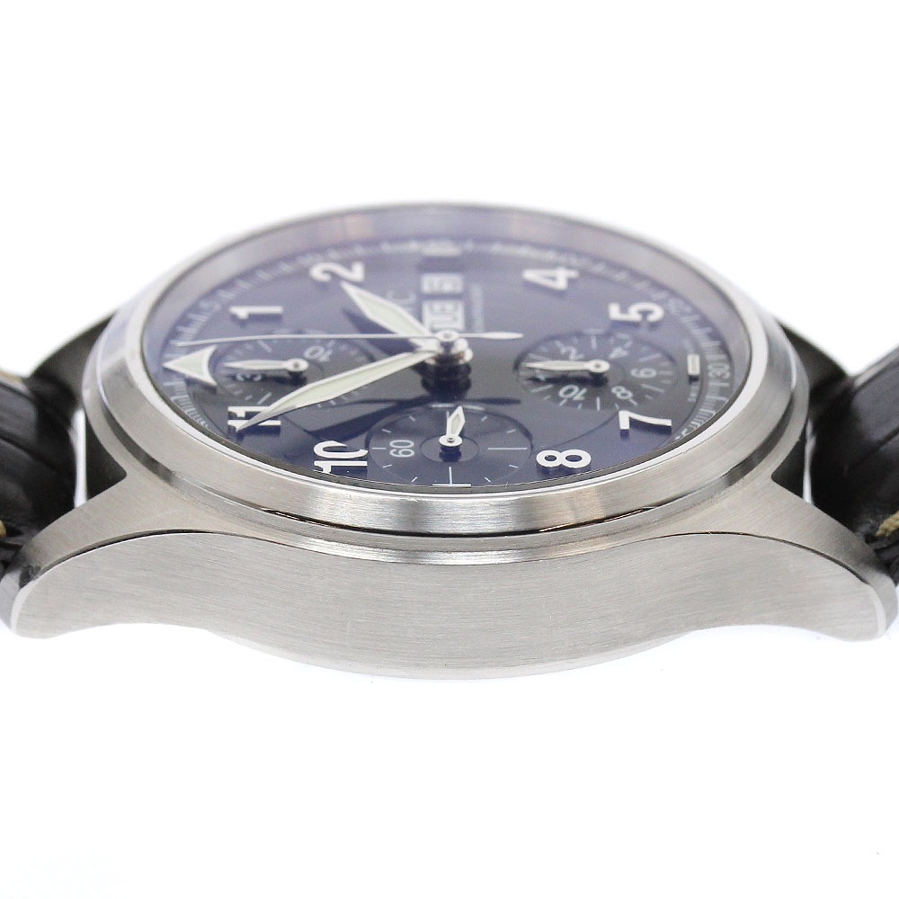 IWC IWC SCHAFFHAUSEN IW370613 スピットファイア クロノグラフ デイデイト 自動巻き メンズ _892468【中古】 IWC IWC SCHAFFHAUSEN IW370613 スピットファイア クロノグラフ デイデイト 自動巻き メンズ _892468【中古】
