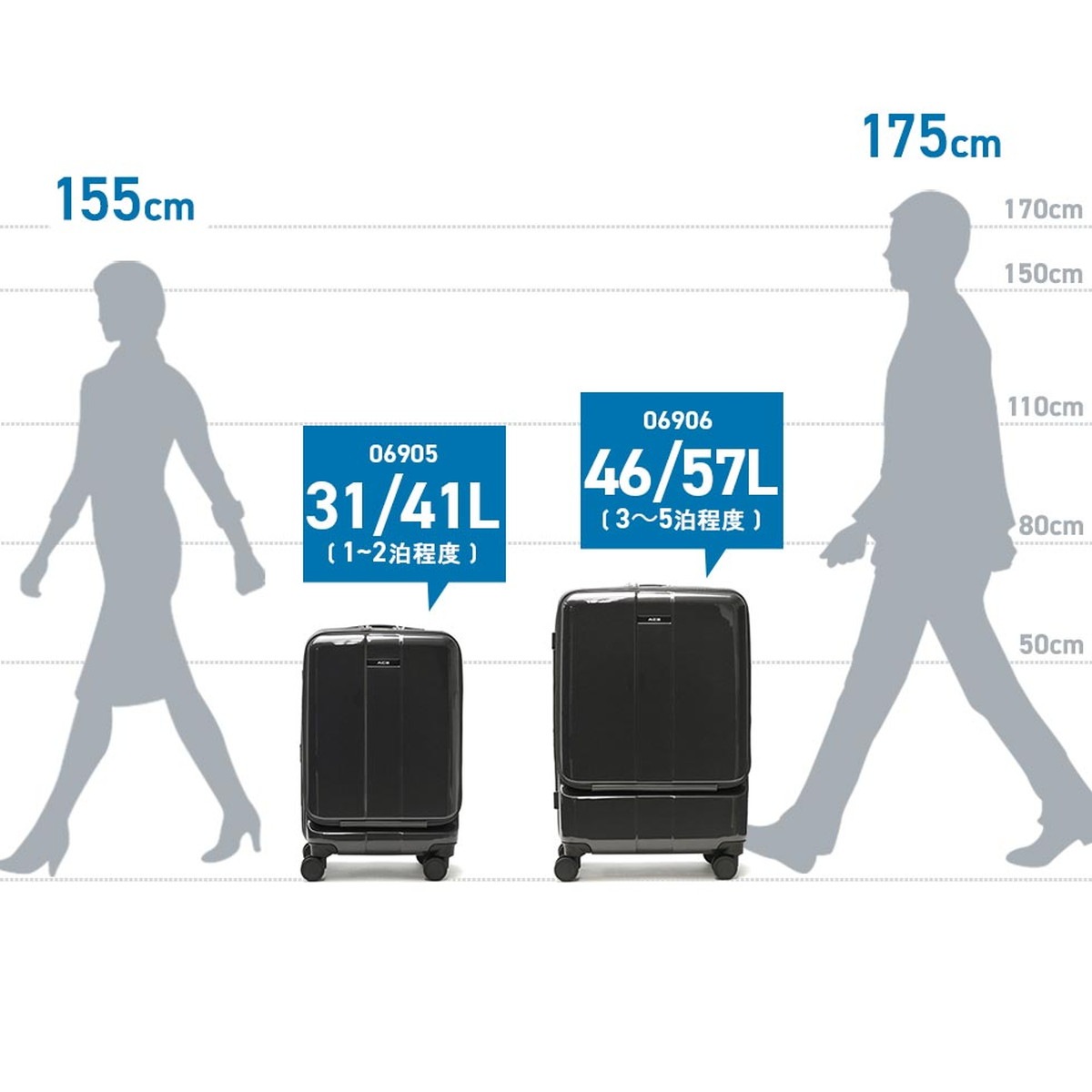 スーツケース フォールズ 46L 57L 35泊 フロントオープン ファスナー 拡張機能付き PC収納 旅行 TSAロック Mサイズ メンズ レディース 06906 スーツケース フォールズ 46L 57L 35泊 フロントオープン ファスナー 拡張機能付き PC収納 旅行 TSAロック Mサイズ メンズ レディース 06906