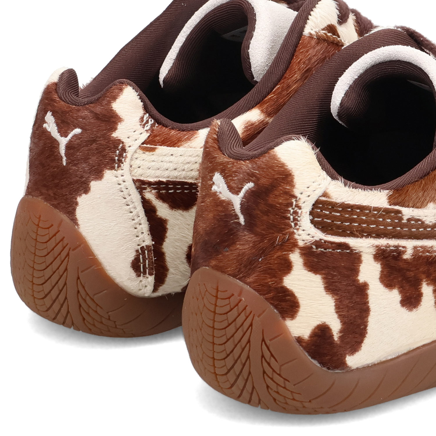 スニーカー スピードキャット カウ レディース ブラウン 406141 スニーカー スピードキャット カウ レディース ブラウン 406141