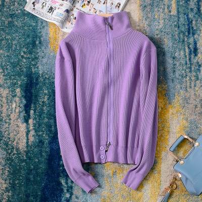 トップス セーター 袖あり 長袖 ハイネック タートルネック ファスナー 2way 3way ニット かわいい 大人可愛い きれいめ シンプル カジュアル 大人 上品 おしゃれ かっこいい 大人女子