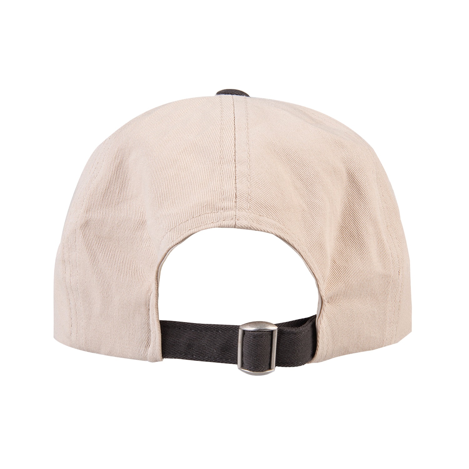 【aeae】 WEB LOGO 5PANNEL CAP : CHARCOAL/MOCA