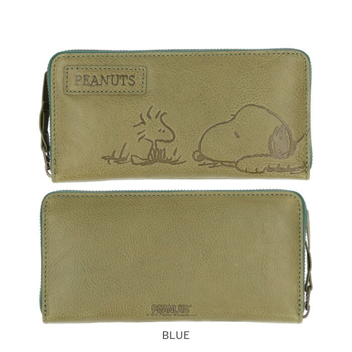 スヌーピー 財布 通販 PEANUTS FRIEND 長財布 ロングウォレット 長サイフ サイフ snoopy キャラクター グッズ 大人 向け レディース おしゃれ 本革 革 レザー ラウンドファス