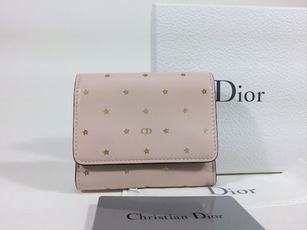 Qoo10] Dior 財布 三つ折り コンパクトウォレット レ