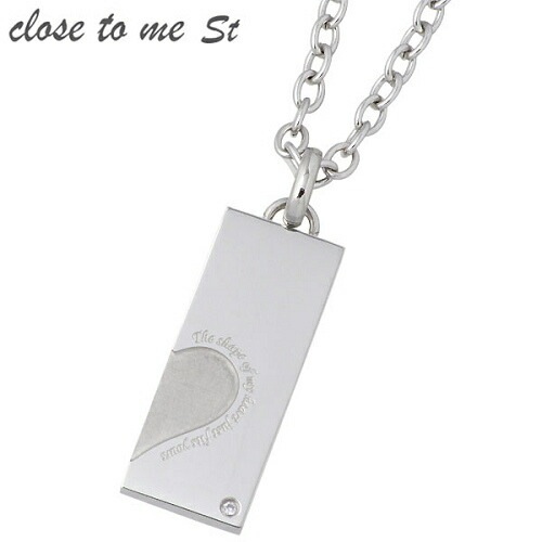 クロストゥーミー close to me ステンレス ネックレス 金属アレルギー対応 クロストゥーミー close to me ステンレス ネックレス 金属アレルギー対応