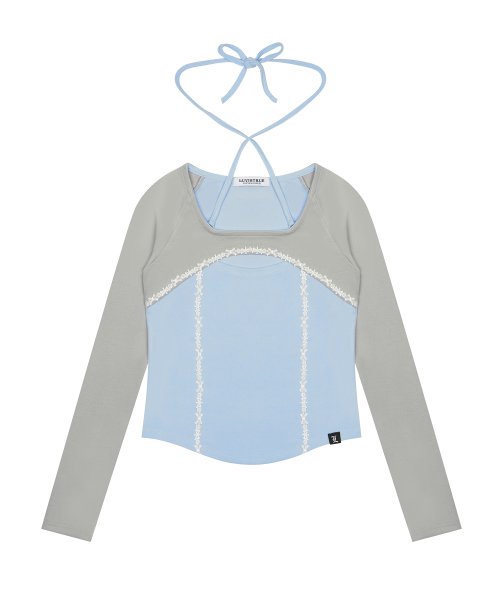 AM LACE TEE 2色 新商品 韓国ファッション 韓国人気 女性服