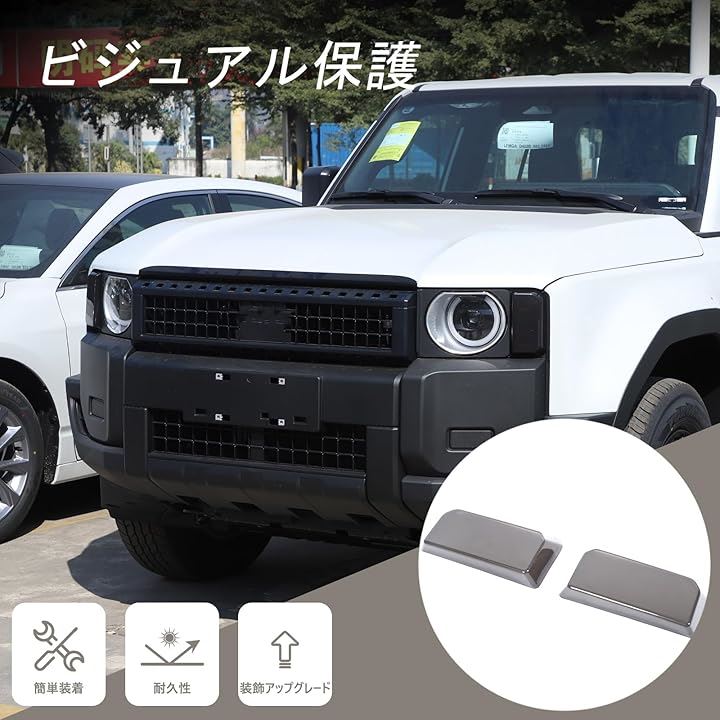 トヨタ ランドクルーザー250 ランクル250 専用 ウィンカーカバー スモークシェル ウィンカーパネル ウィンカーシェル ABS素材 貼付タイプ(円形グレード専用, ウィンカー用) トヨタ ランドクルーザー250 ランクル250 専用 ウィンカーカバー スモークシェル ウィンカーパネル ウィンカーシェル ABS素材 貼付タイプ(円形グレード専用, ウィンカー用)