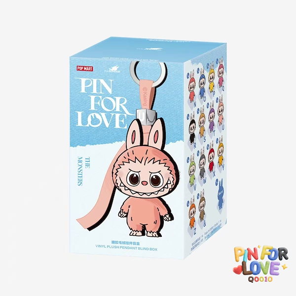 Qoo10] LABUBU Pin For Love 30TYPE!