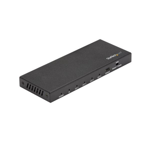 StarTech.com HDMI分配器 1入力4出力 4K/60Hz HDMI 2.0 スプリッター HDR ST124HD2021台 StarTech.com HDMI分配器 1入力4出力 4K/60Hz HDMI 2.0 スプリッター HDR ST124HD2021台