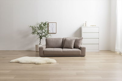 Qoo10] Lottie 2人掛けローソファ ソファ : 家具・インテリア