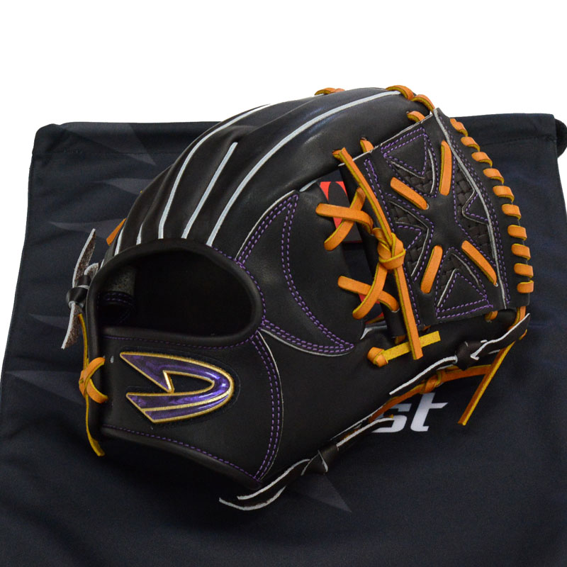 ディークエスト D-Quest 硬式用グラブ クロスオーバーST 内野手用 オリジナルオーダーグラブ グラブ袋付き 野球 硬式 グローブ 限定 24SS (SHB-141)