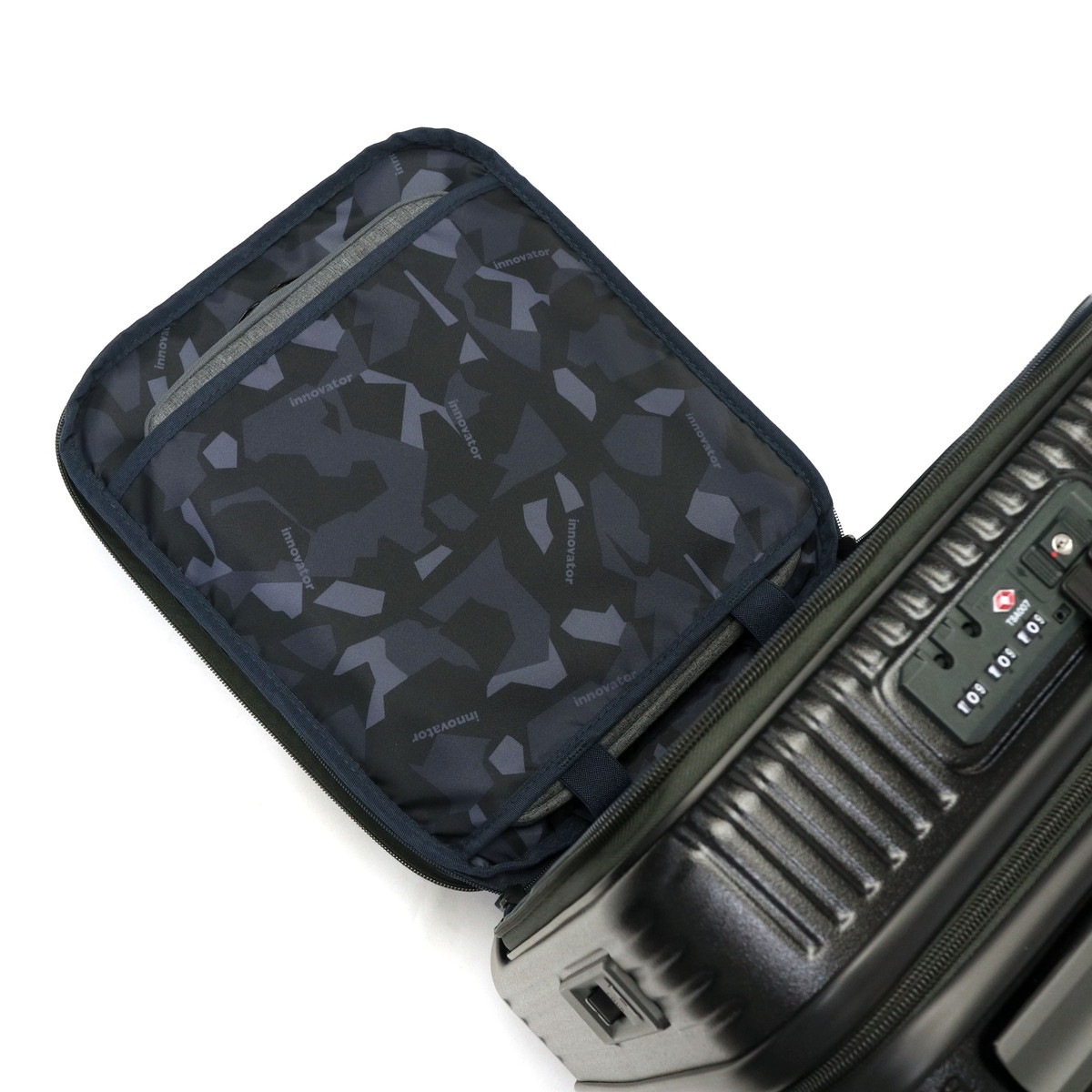 正規品2年保証 スーツケース 機内持ち込み フロントオープン 軽量 Sサイズ 小さめ 静音 TSAロック ストッパー付き Extreme Journey 21L Coin-Locker INV30