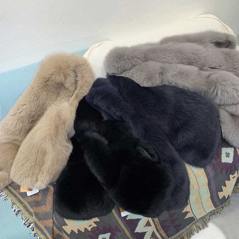 【急速出荷!】2025福袋フェイクファーベストレディースベスト大きいサイズ体型カバー ファーポッケ付きおしゃれ防寒カジュア