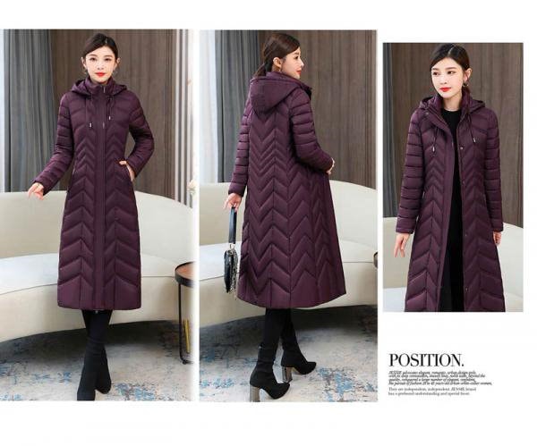 Qoo10] ダウンジャケットレディース キルティング