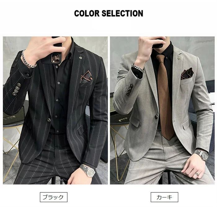 品質良い パンツスーツ セットアップ メンズ タキシード おしゃれスーツ ストライプ 紳士服 礼服 メンズスーツ 上品 フォーマル カジュアルスーツ ビジネス 通勤 オフィス お呼ばれ 結婚式 二次会 品質良い パンツスーツ セットアップ メンズ タキシード おしゃれスーツ ストライプ 紳士服 礼服 メンズスーツ 上品 フォーマル カジュアルスーツ ビジネス 通勤 オフィス お呼ばれ 結婚式 二次会