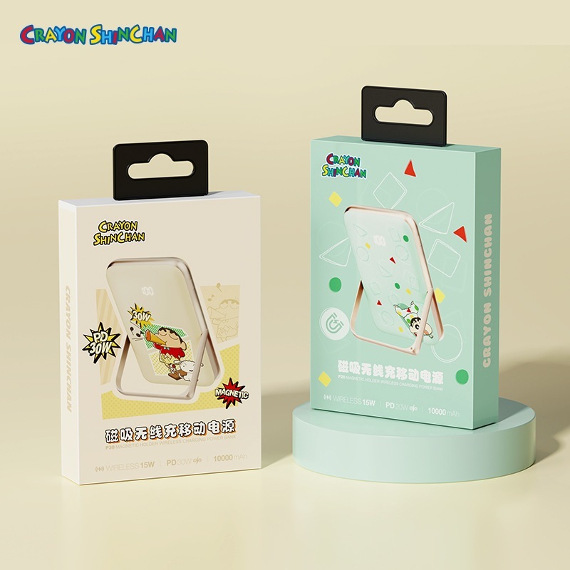 好評 一部磁気パワーバンクミニワイヤレススタンドポータブル急速充電漫画パワーバンク 10000 Mah