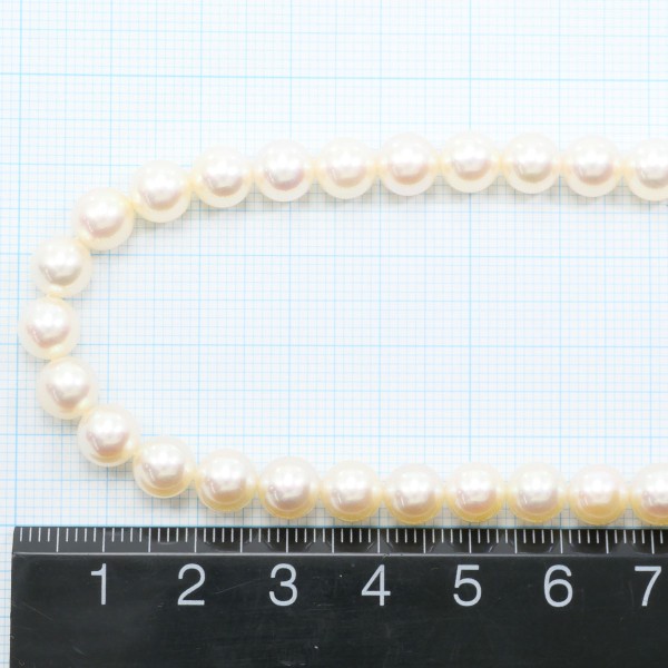 K18 18金 YG イエローゴールド ネックレス パール(真珠) 約43cm ジュエリー 中古 K18 18金 YG イエローゴールド ネックレス パール(真珠) 約43cm ジュエリー 中古