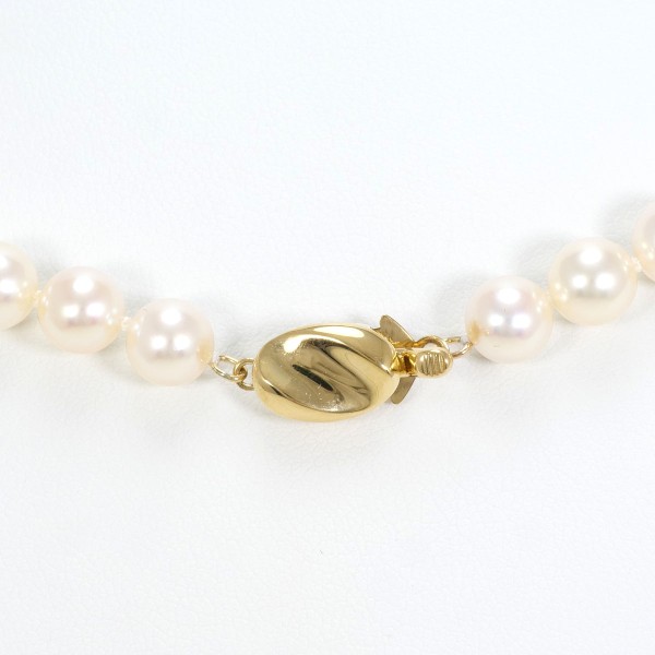 K18 18金 YG イエローゴールド ネックレス パール(真珠) 約43cm ジュエリー 中古 K18 18金 YG イエローゴールド ネックレス パール(真珠) 約43cm ジュエリー 中古