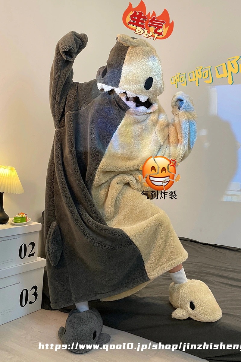 モコモコバスローブ着ぐるみコスプレ 修学旅行人気学園グループ服 かわいいモンスタールームウェア 韓国パジャマ ins 1+1枚靴下 品質良い モコモコバスローブ着ぐるみコスプレ 修学旅行人気学園グループ服 かわいいモンスタールームウェア 韓国パジャマ ins 1+1枚靴下 品質良い