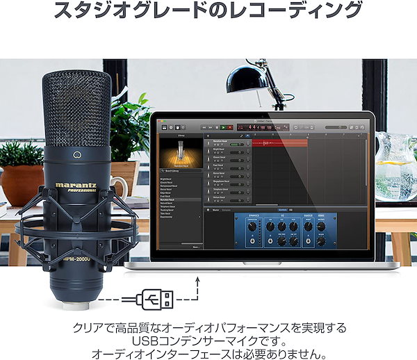 Qoo10] マランツプロ USBマイク コンデンサー