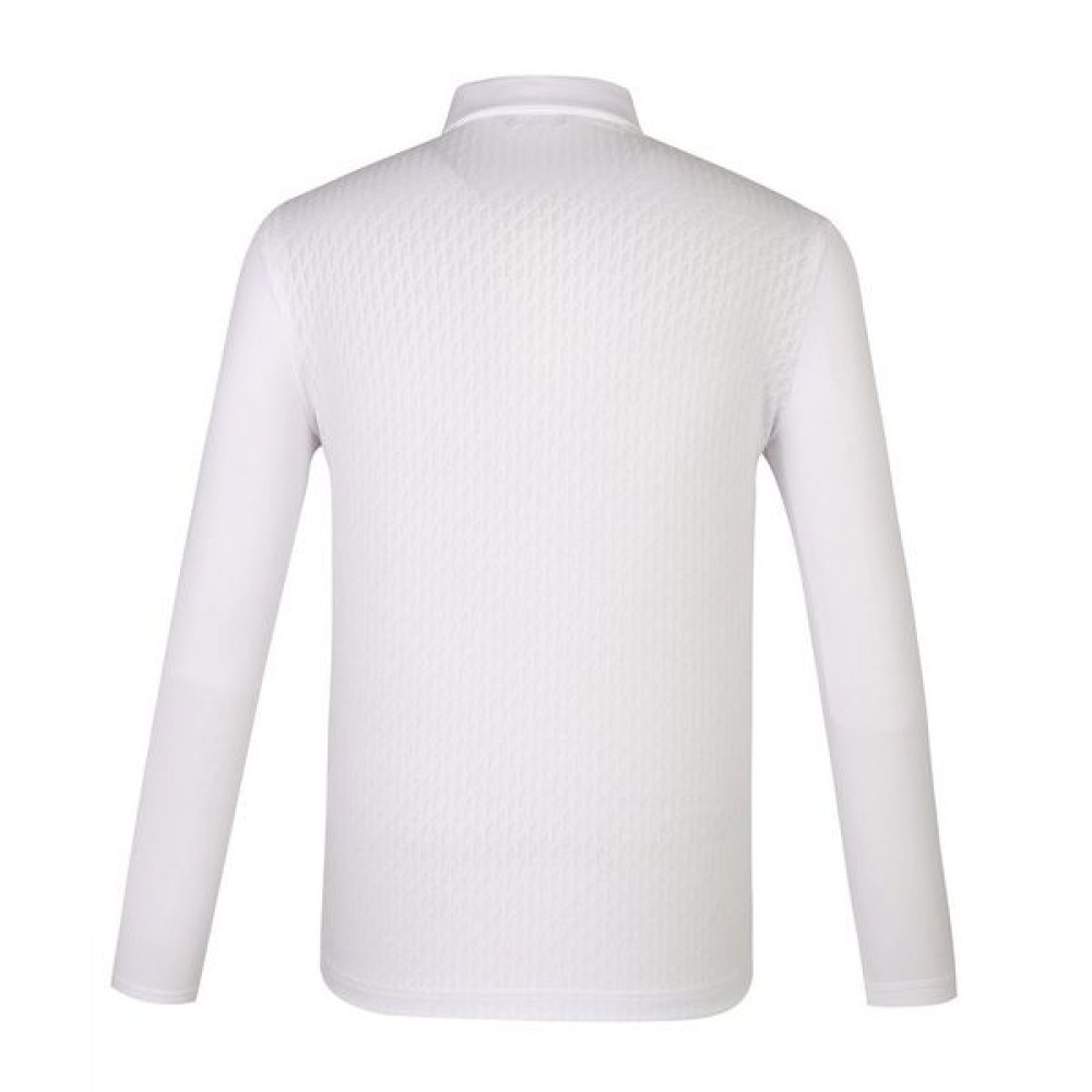 [Phantom] メンズロゴジャカードクールスリーブロングスリーブTシャツ