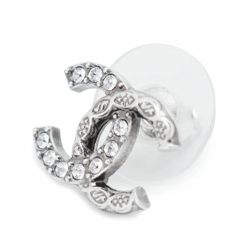 ピアス レディース ABD767 B17147 NZ519 スタッドピアス アクセサリー ココマーク CCマーク シルバー クリア ピアス レディース ABD767 B17147 NZ519 スタッドピアス アクセサリー ココマーク CCマーク シルバー クリア