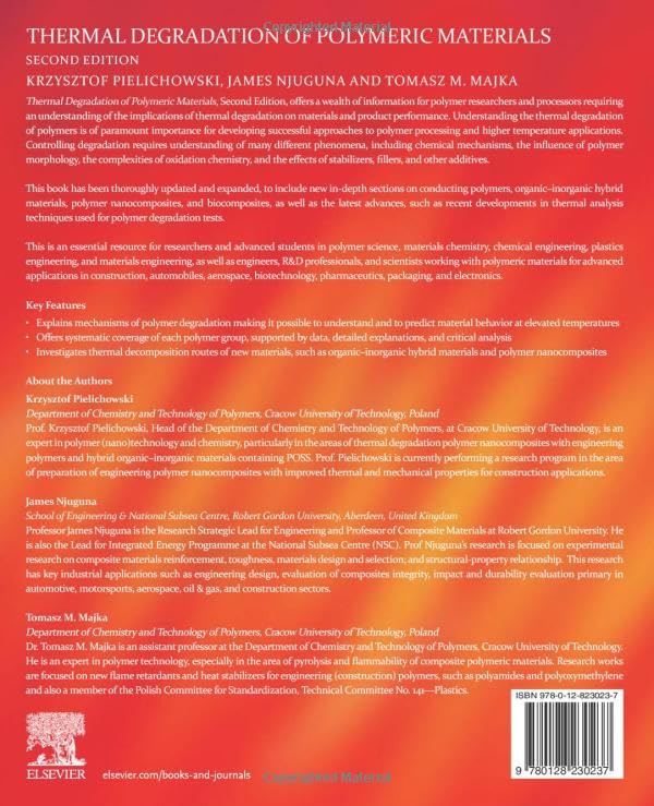 Thermal Degradation of Polymeric Materials Thermal Degradation of Polymeric Materials