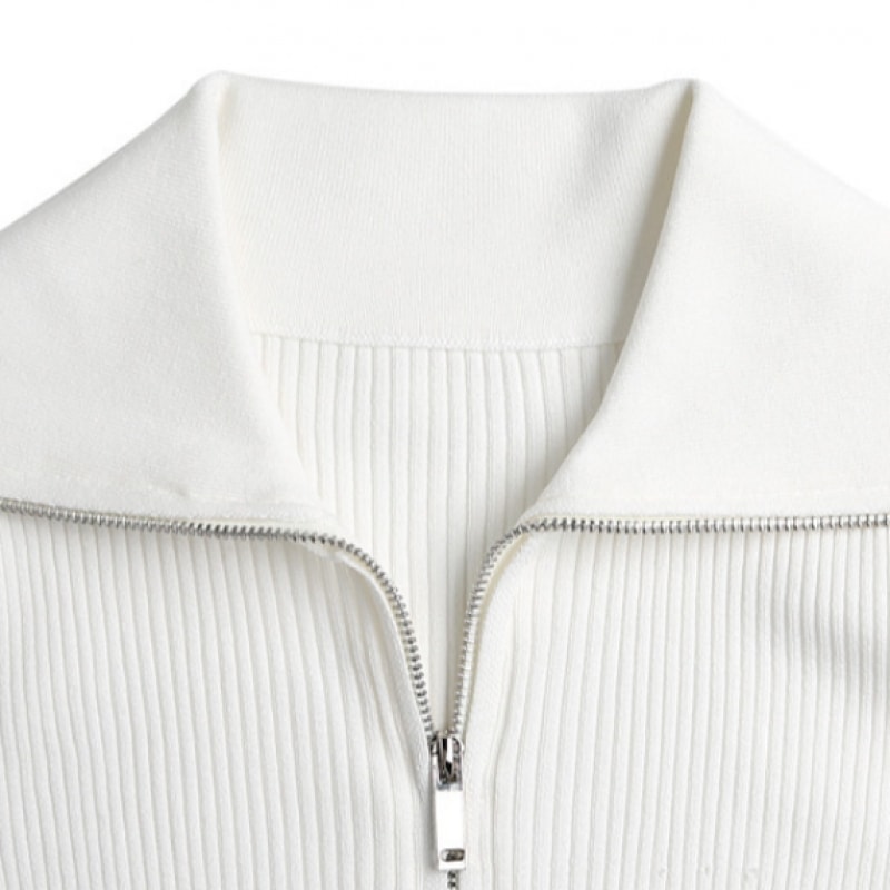 ウイリップセーラーフルジップアップニットホワイト OU1323 ウイリップセーラーフルジップアップニットホワイト OU1323