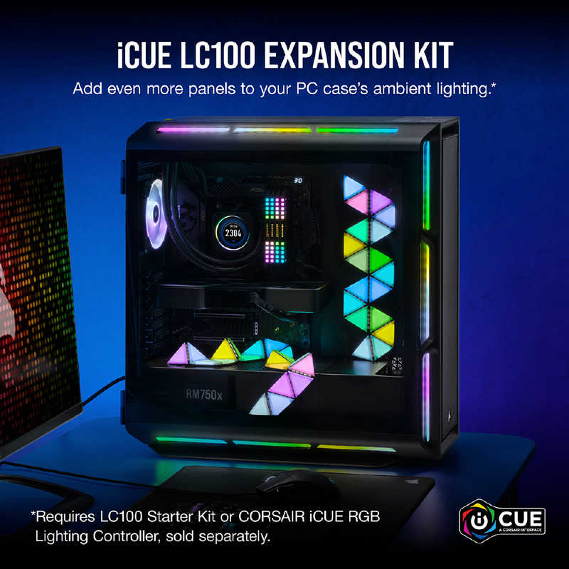 コルセア CORSAIR PC内部用ライティング 増設用キット CL-9011115-WW コルセア CORSAIR PC内部用ライティング 増設用キット CL-9011115-WW