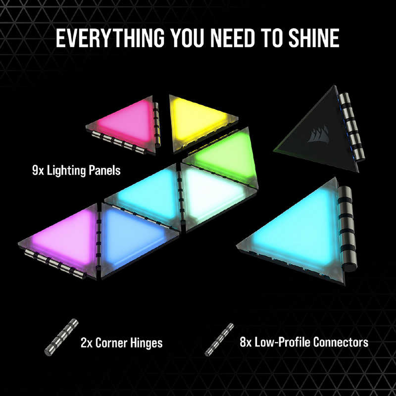 コルセア CORSAIR PC内部用ライティング 増設用キット CL-9011115-WW コルセア CORSAIR PC内部用ライティング 増設用キット CL-9011115-WW