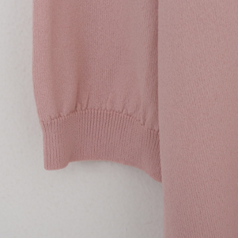 クリック&ファニーザクールボタンビスコースニット クリック&ファニーザクールボタンビスコースニット