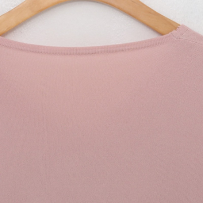 クリック&ファニーザクールボタンビスコースニット クリック&ファニーザクールボタンビスコースニット