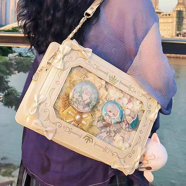 美風藍　痛バック　痛バ 痛バ 小さめ 痛バッグ ミニ ショルダー ハンドバッグ 2WAY 推し