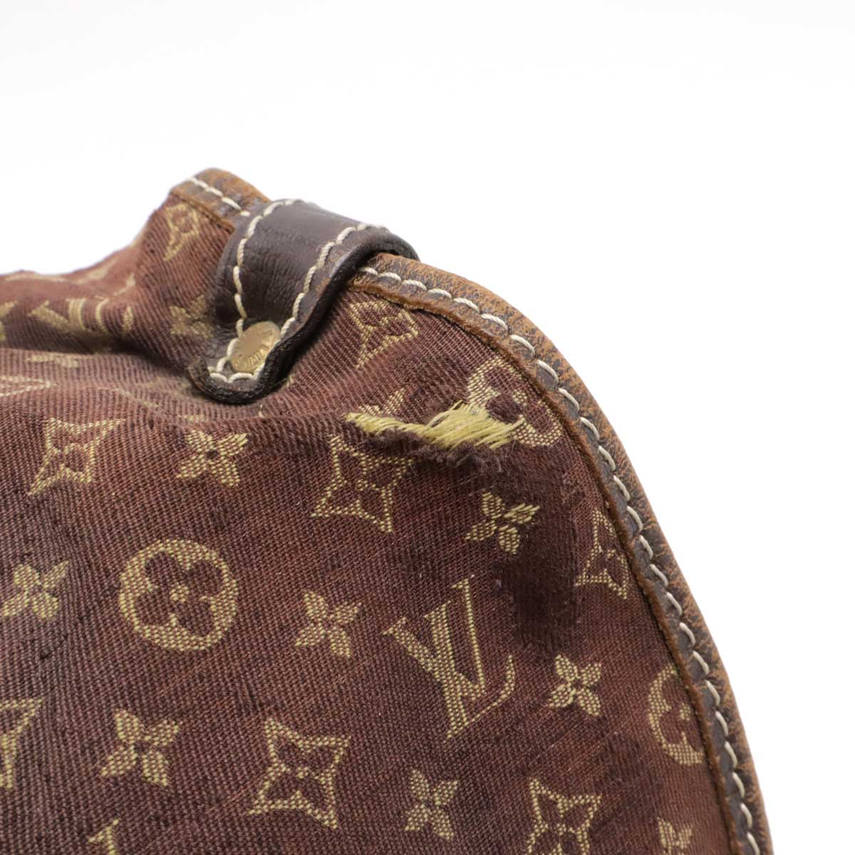 モノグラムミニラン ソミュール30 ショルダーバッグ 斜め掛け キャンバス レザー エベヌ 茶 ブラウン M9522 モノグラムミニラン ソミュール30 ショルダーバッグ 斜め掛け キャンバス レザー エベヌ 茶 ブラウン M9522